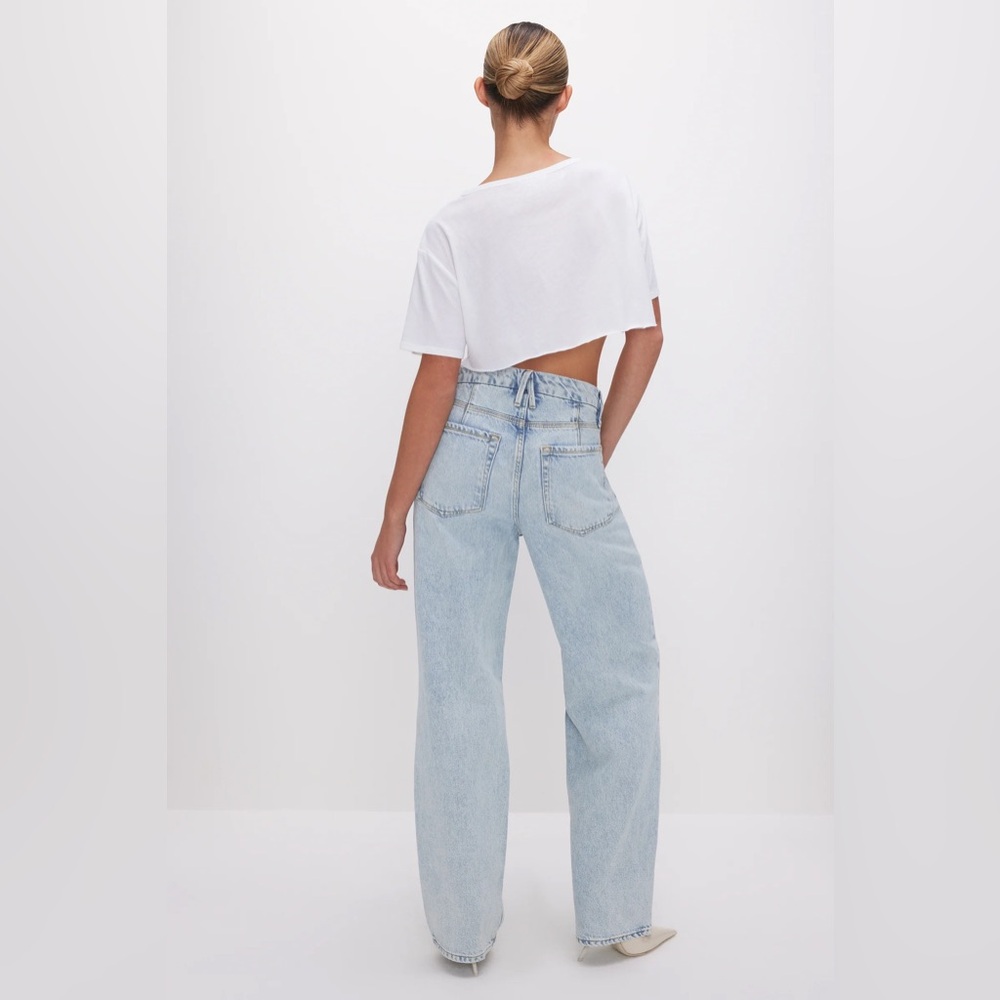 GOOD AMERICAN Good 90’s Relaxed Jeans - Picture 4 of 10